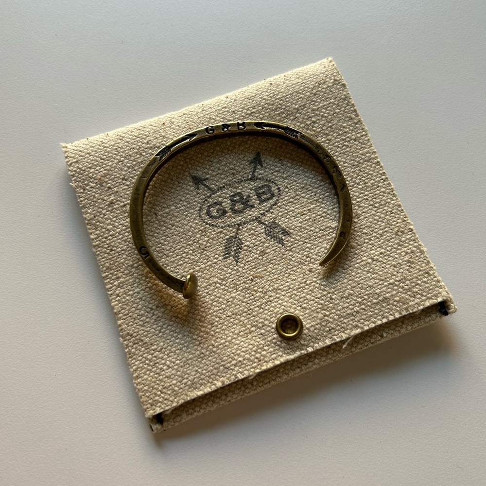 Gilles and brother bracelet